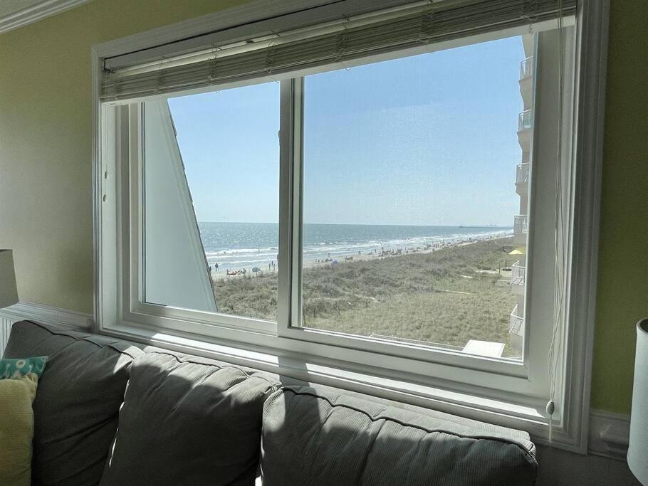 *2Br Oceanfront Retreat*King Ensuite*Pool*Nmb Cherry Grove*Pc4 Myrtle Beach Luaran gambar