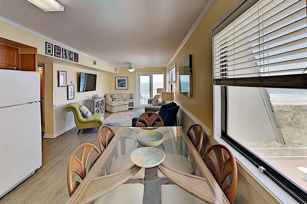 *2Br Oceanfront Retreat*King Ensuite*Pool*Nmb Cherry Grove*Pc4 Myrtle Beach Luaran gambar