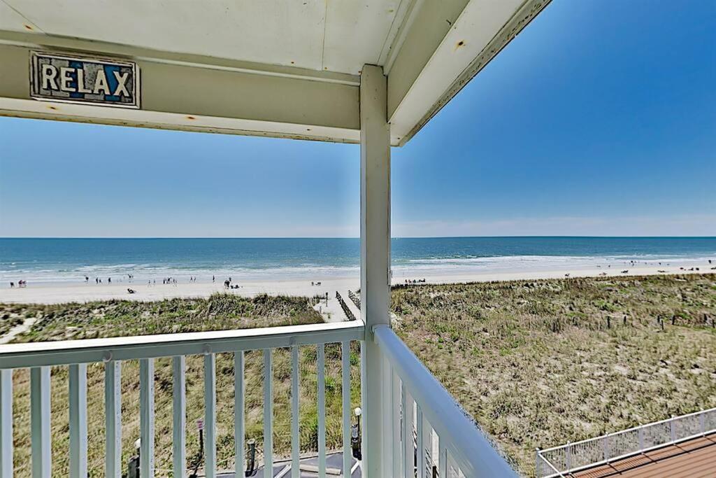 *2Br Oceanfront Retreat*King Ensuite*Pool*Nmb Cherry Grove*Pc4 Myrtle Beach Luaran gambar