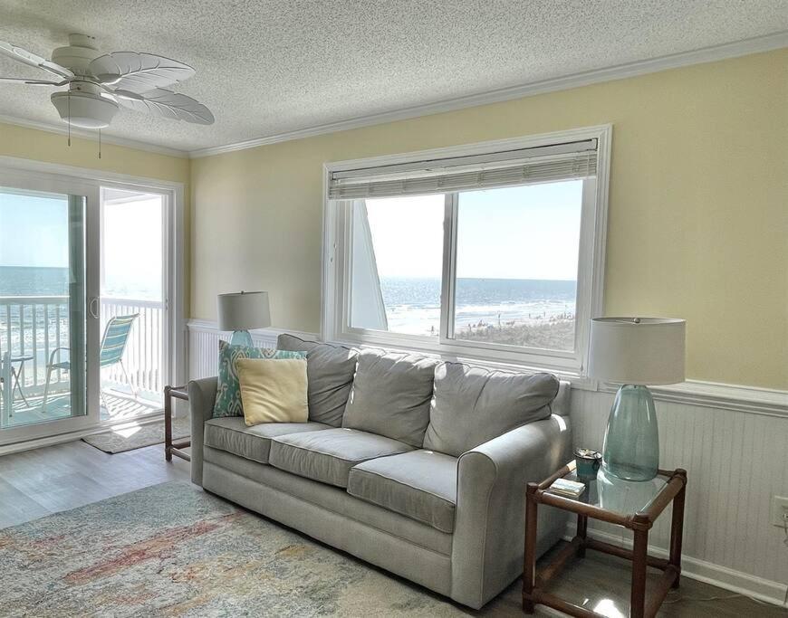 *2Br Oceanfront Retreat*King Ensuite*Pool*Nmb Cherry Grove*Pc4 Myrtle Beach Luaran gambar