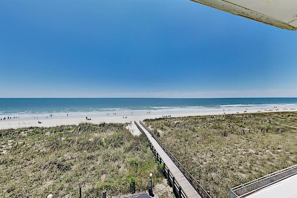 *2Br Oceanfront Retreat*King Ensuite*Pool*Nmb Cherry Grove*Pc4 Myrtle Beach Luaran gambar