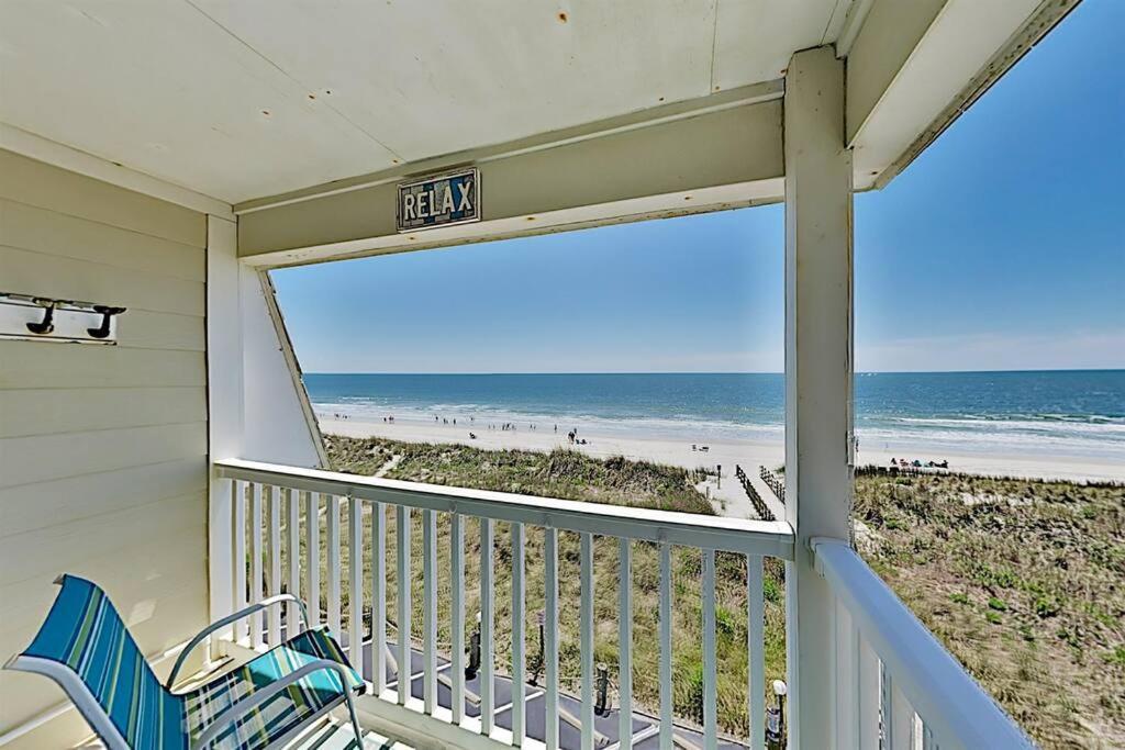 *2Br Oceanfront Retreat*King Ensuite*Pool*Nmb Cherry Grove*Pc4 Myrtle Beach Luaran gambar